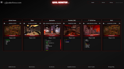 QooL-Monitor 009-Skin blackred
