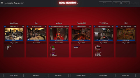 QooL-Monitor 009-Skin blackredblue